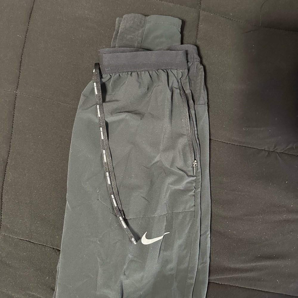 Nike Charcoal Joggers with White Logo